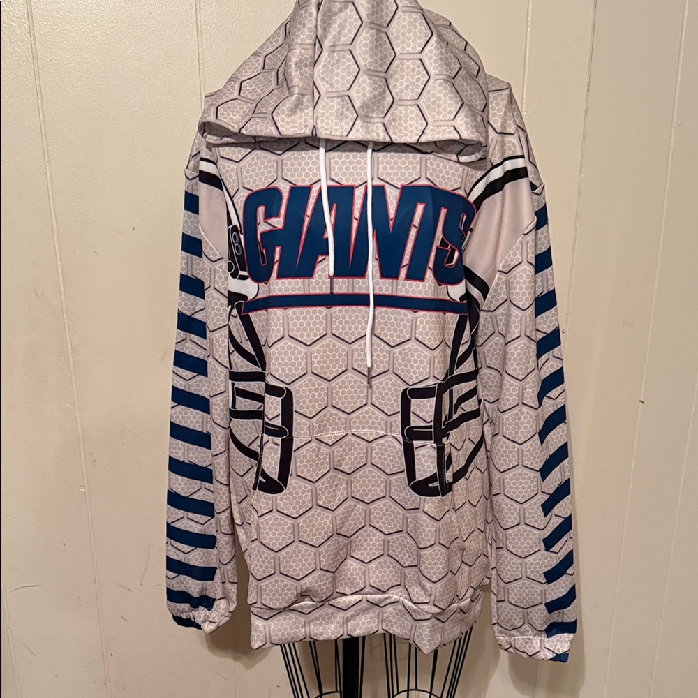 Giants Hexagon Pattern Hoodie